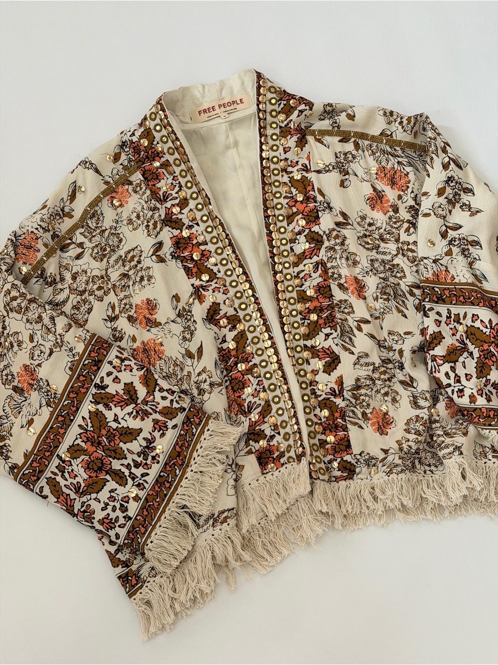 Free People Rays of Light Jacket XS